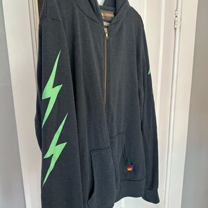 Aviator Nation Dark Gray XL Hoodie like new condition